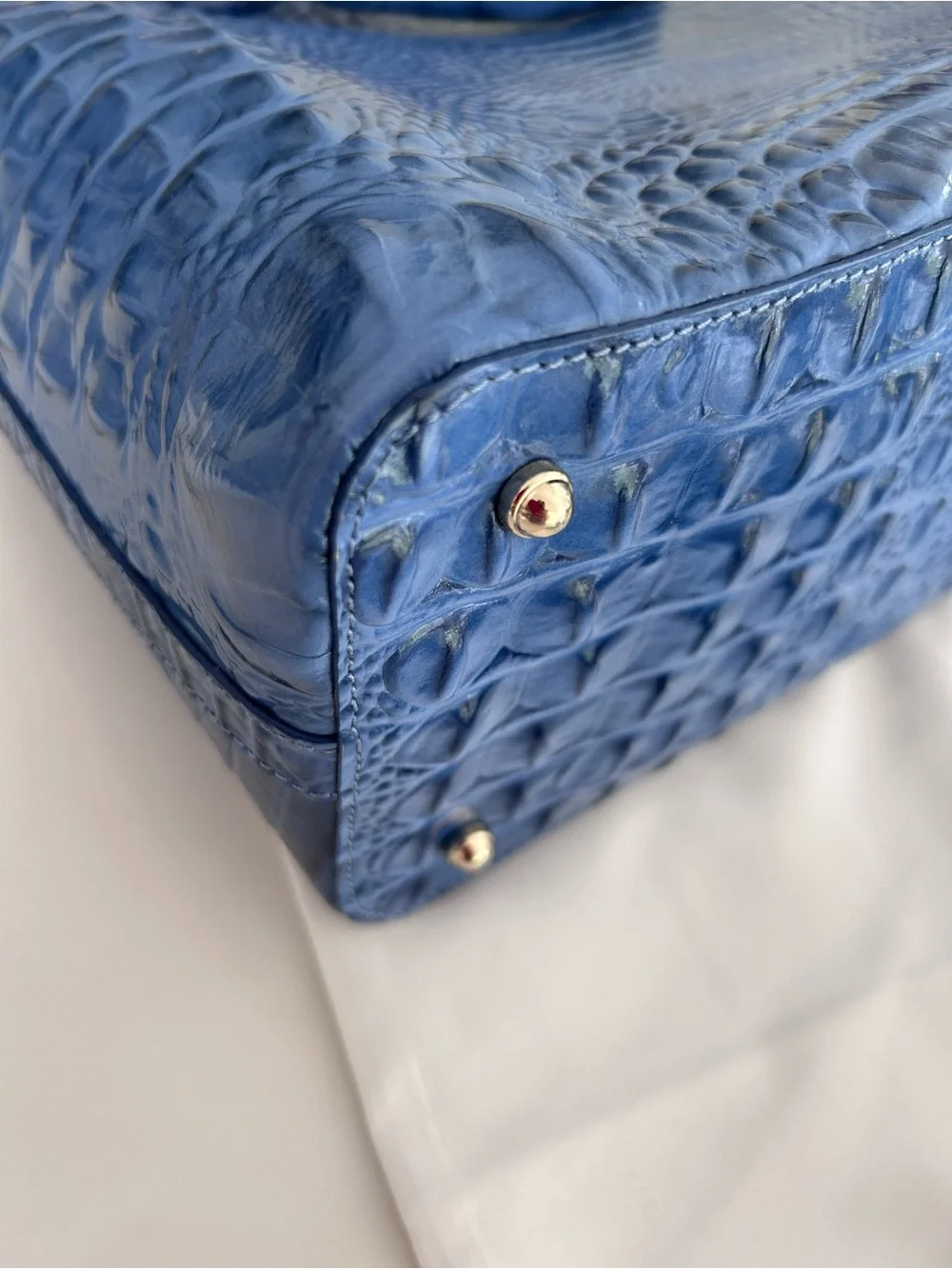 Brahmin Large Duxbury Handbag, Wallet & Tassel in Iris